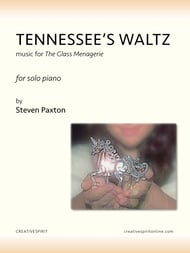 TENNESSEE'S WALTZ for solo piano piano sheet music cover Thumbnail